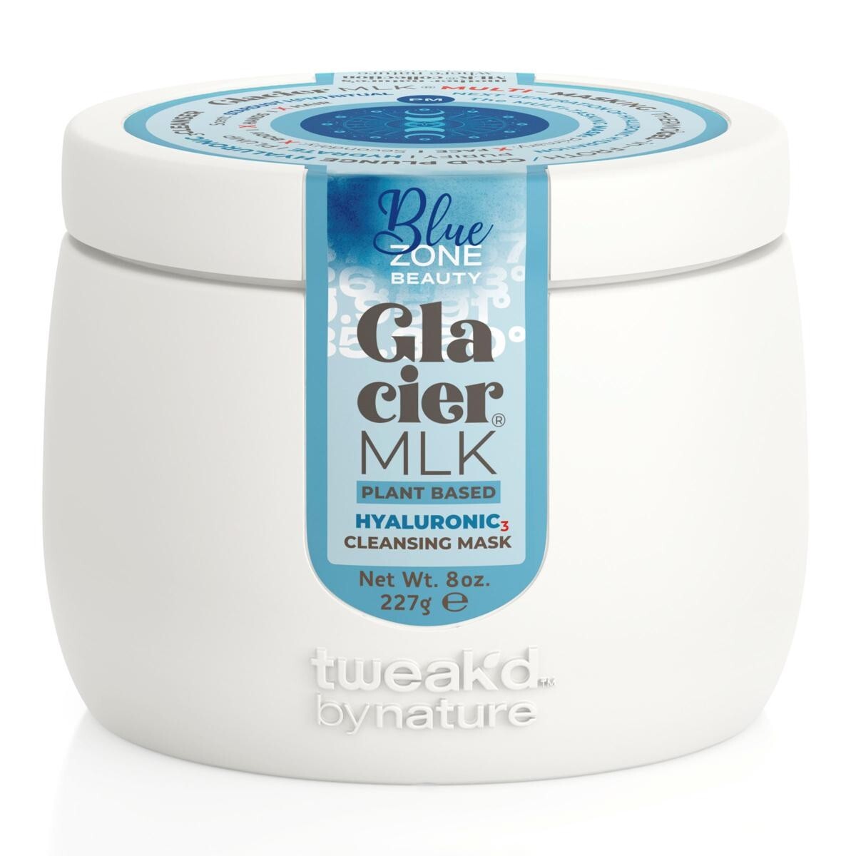 Tweak'd by Nature 8 oz. Stardust Blue Zone (PM) Beauty Glacier MLK Mask