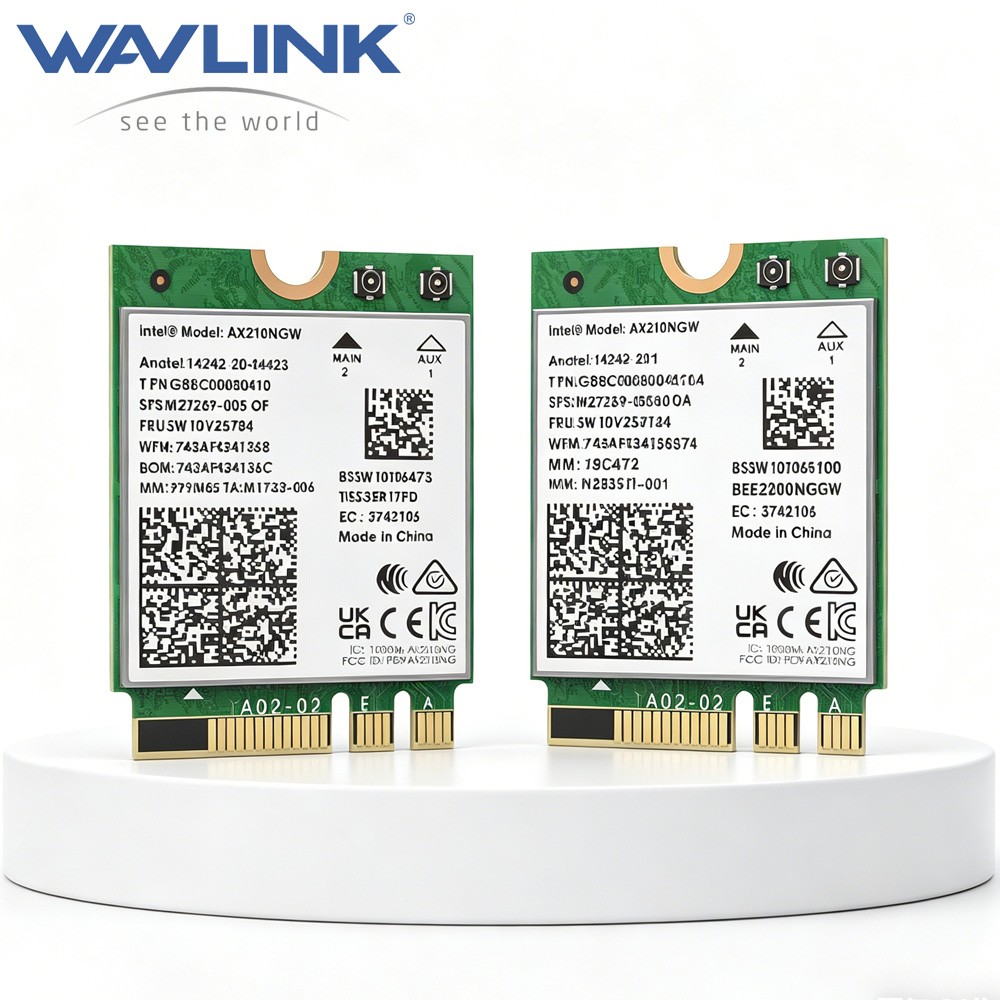 M.2 WiFi 7/6 Card Intel BE200 AX210 WiFi 6E Laptop WIFI Bluetooth Network Card
