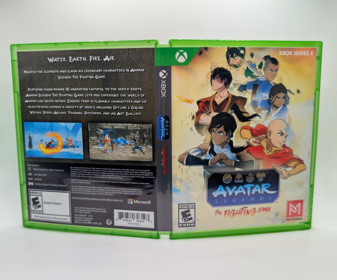 Avatar Legends Fighting Game - Xbox Series X Empty Game Case (No Game)