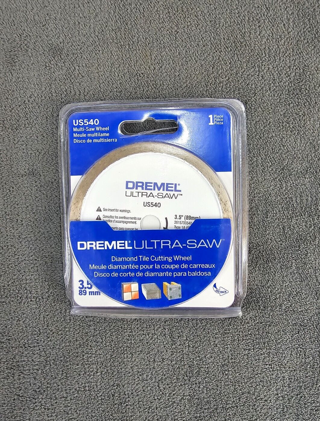 Dremel Ultra-Saw US540 3.5" Diamond Tile Cutting Wheel