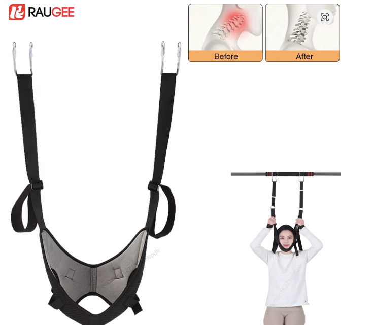 Adjustable Cervical Neck Traction Device Neck Stretcher Pain Relief Harness