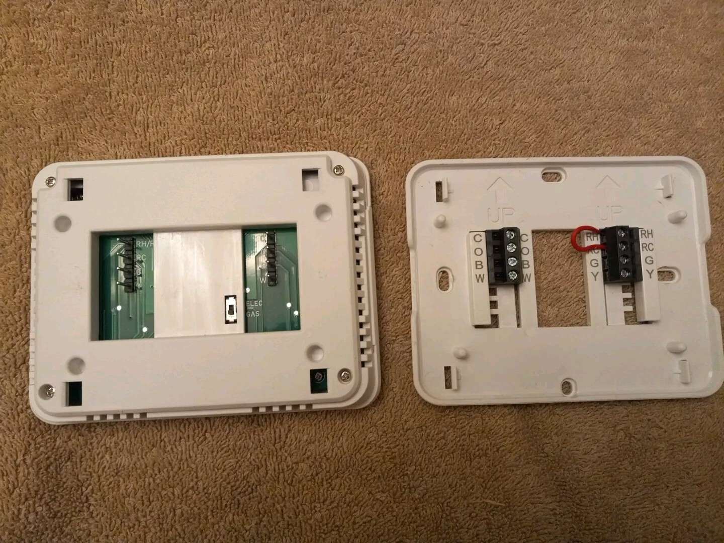 Digital Non Programmable Thermostat for Home - Single Stage 1H/1C
