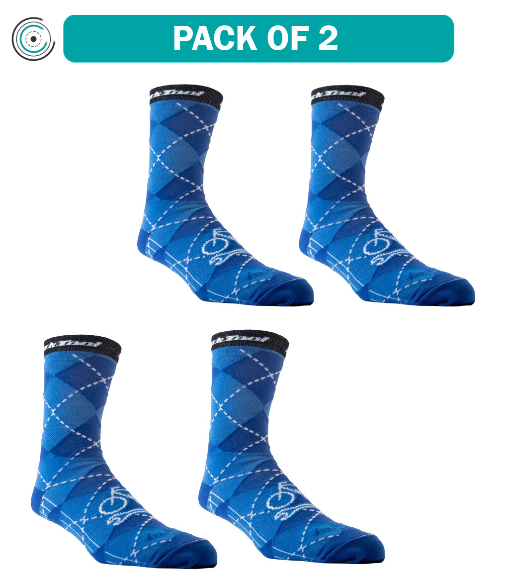 Pack of 2 Park Tool SOX-5 Cycling Socks - Small/Medium