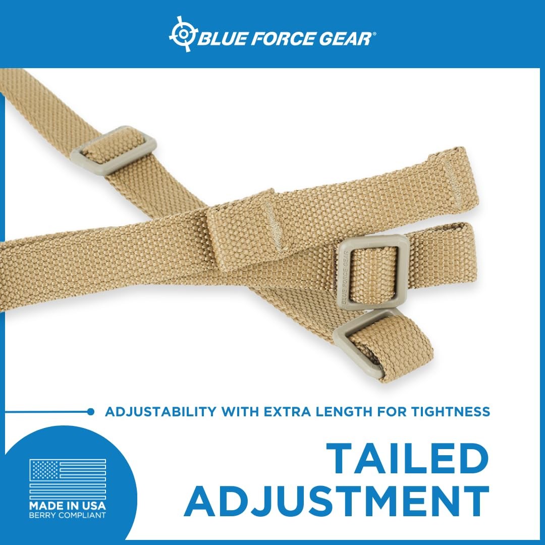 Blue Force Gear GMT Sling - Adjustable Nylon Strap w/ Double-Locking Buckle