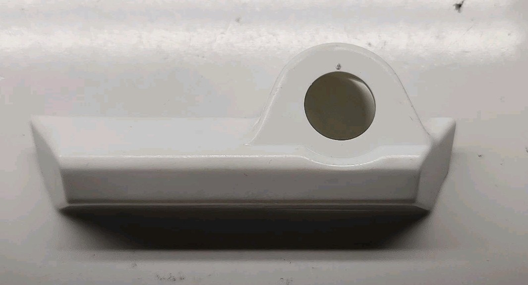 Pella Window Operator Cover Right Hand Round Top Window Operator Cover White