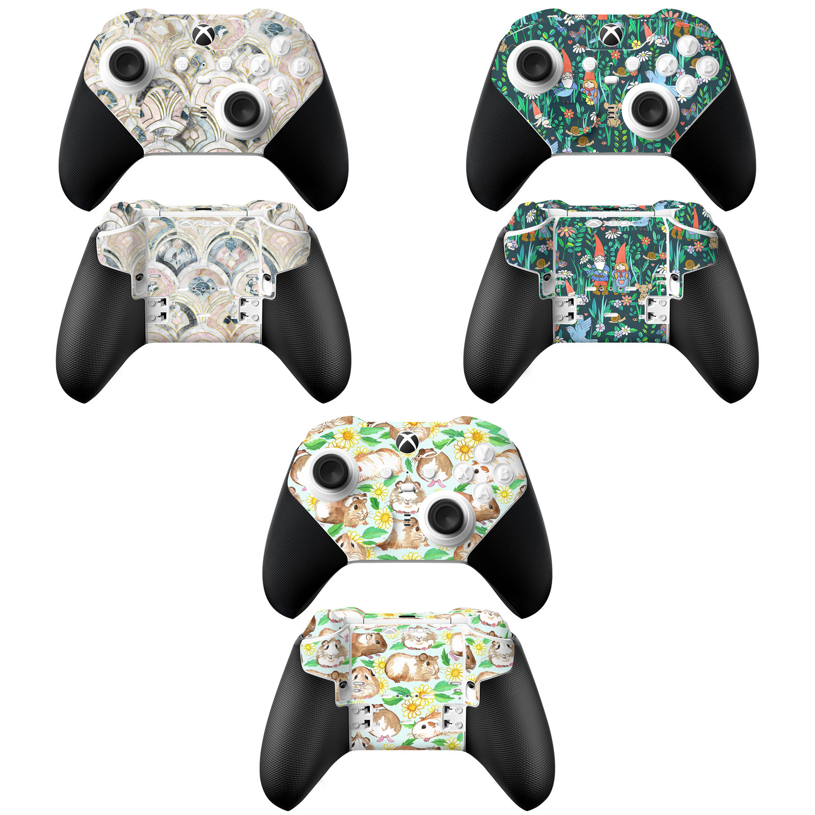 MICKLYN LE FEUVRE ART MIX VINYL SKIN DECAL FOR XBOX SERIES X & S ELITE SERIES 2