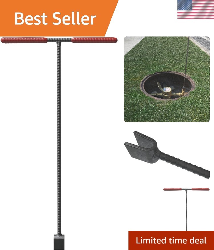 Durable Alloy Steel Water Meter Key - 3/4-Inch Jaw for Optimal Functionality