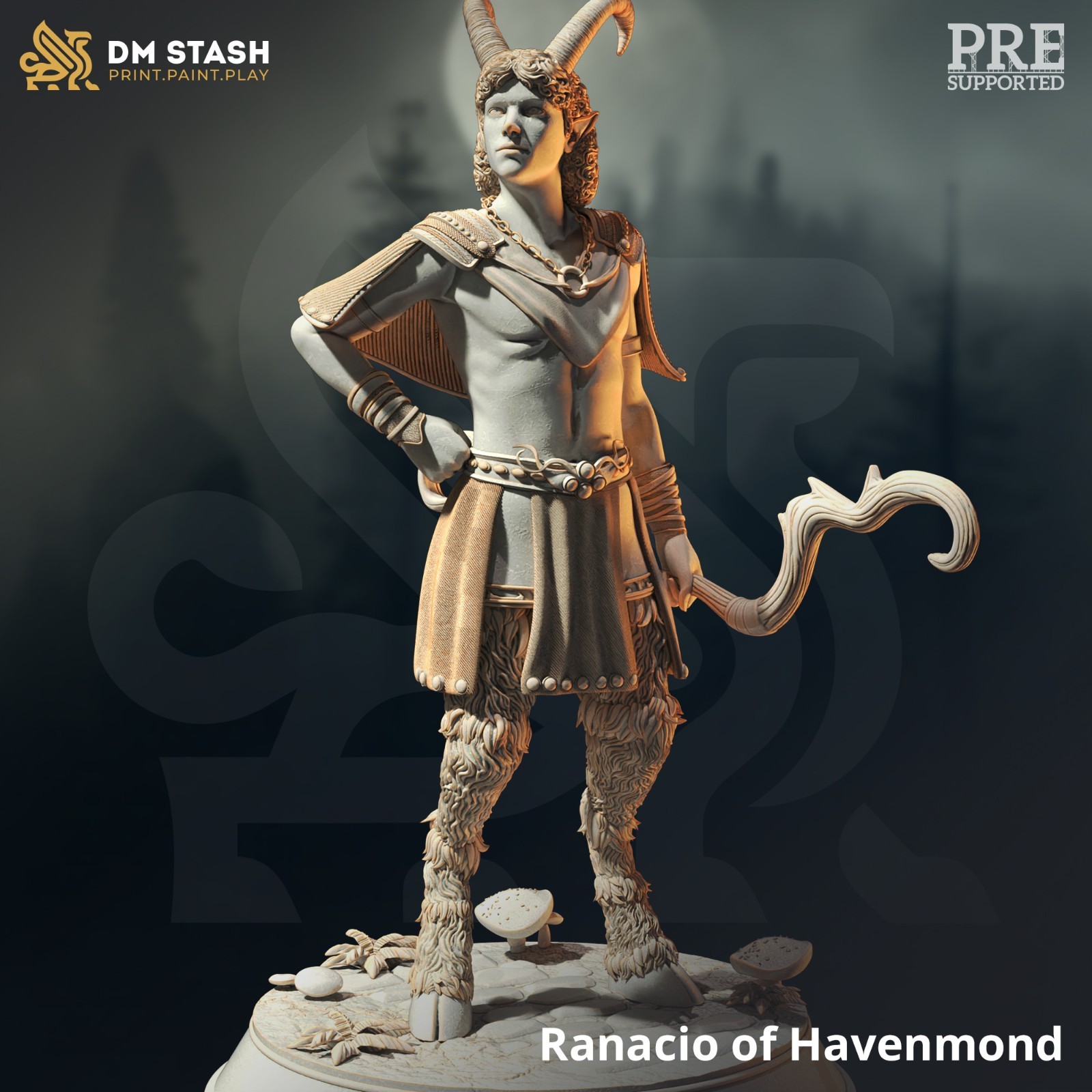 Dungeons & Dragons Fey Ranger Miniature - Ranacio - DnD RPG Wargames