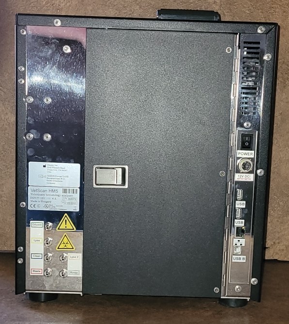ABAXIS VETSCAN HM5 VETERINARY HEMATOLOGY ANALYZER, Power Supply & network cable
