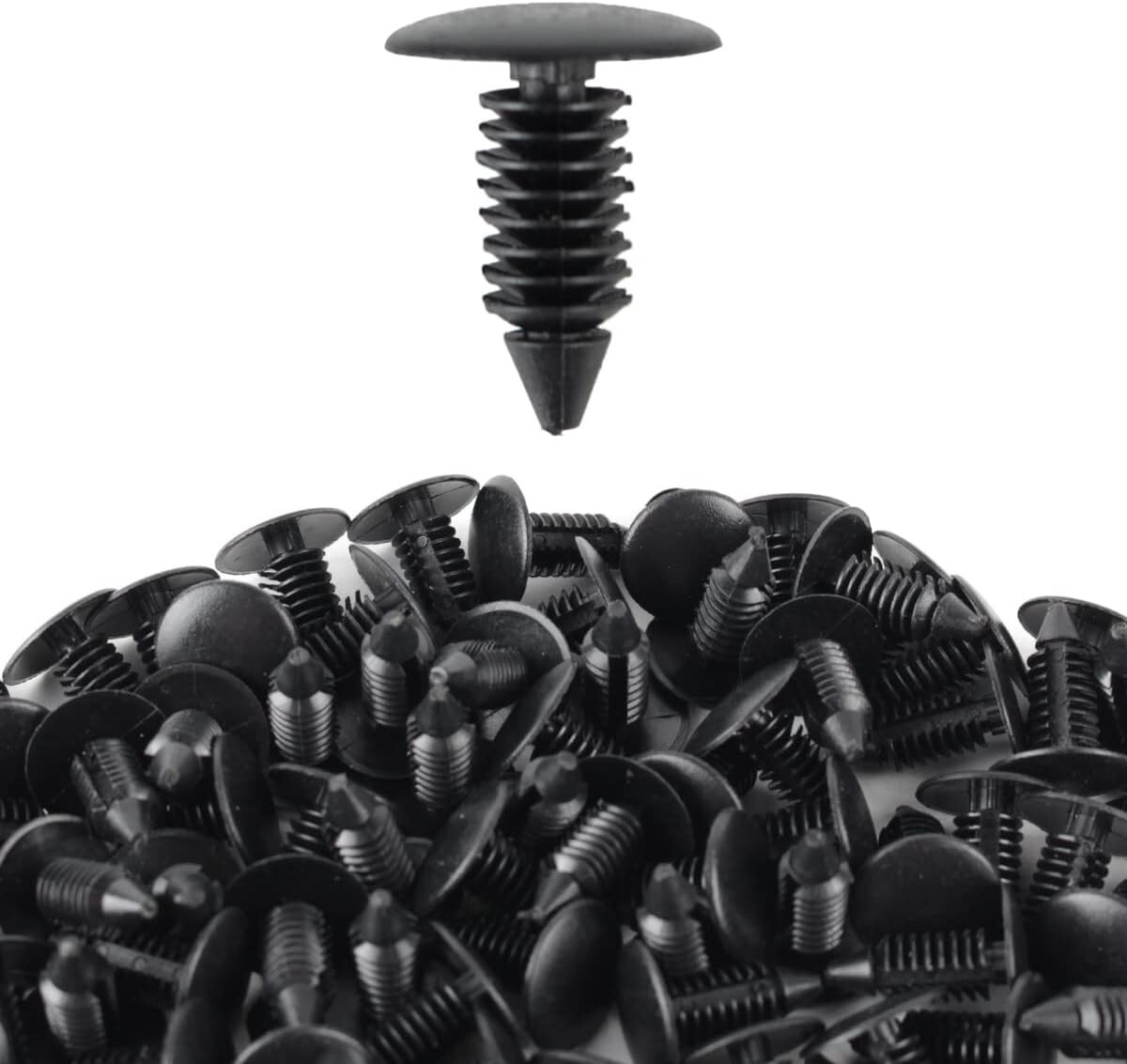 150X Bumper Fastener Clips Auto Car Hole Plastic Rivets Retainer Fender Push Pin