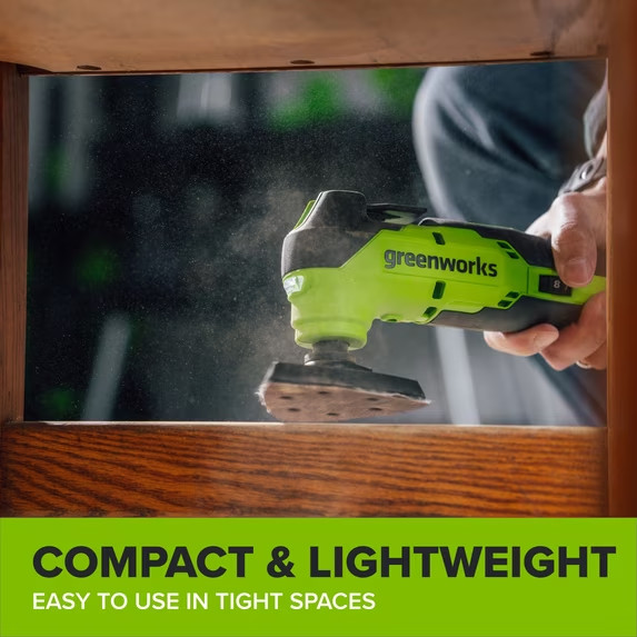 24V Brushless Oscillating Multi-Tool (Tools Only) with Accessories