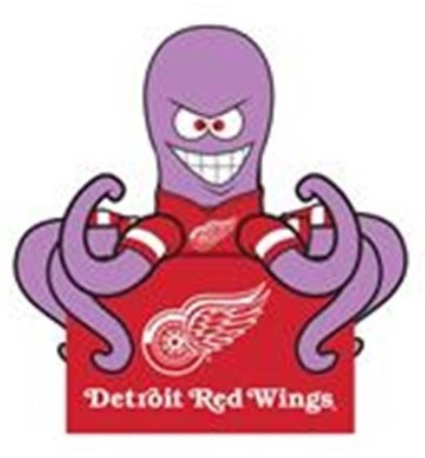 Detroit Red Wings Team Mascot Garden Statue, Hand Painted Resin, 12 Inch,...