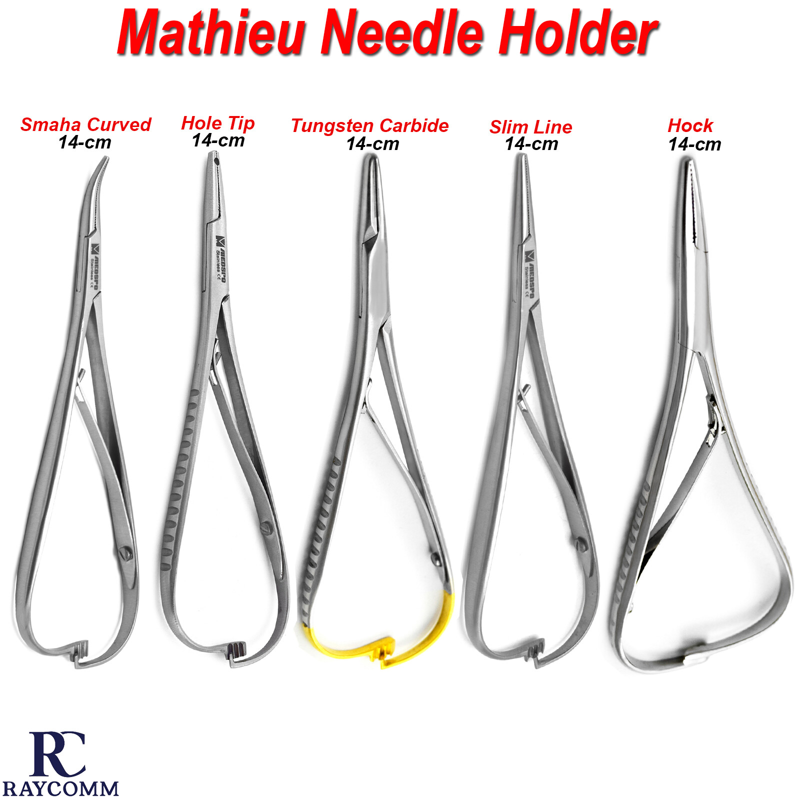 Orthodontic Mathieu Needle Holder Forceps Elastic Ligating Pliers Dental Tools