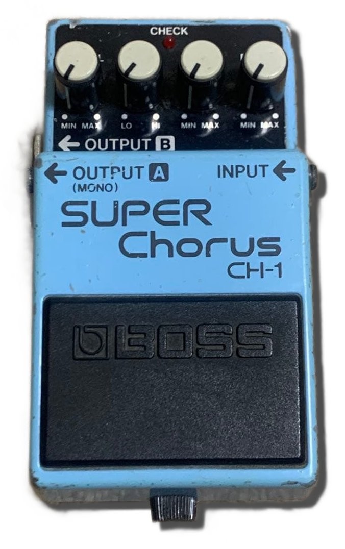 BOSS CH-1 Chorus Effects Pedal Tested & Works 5529