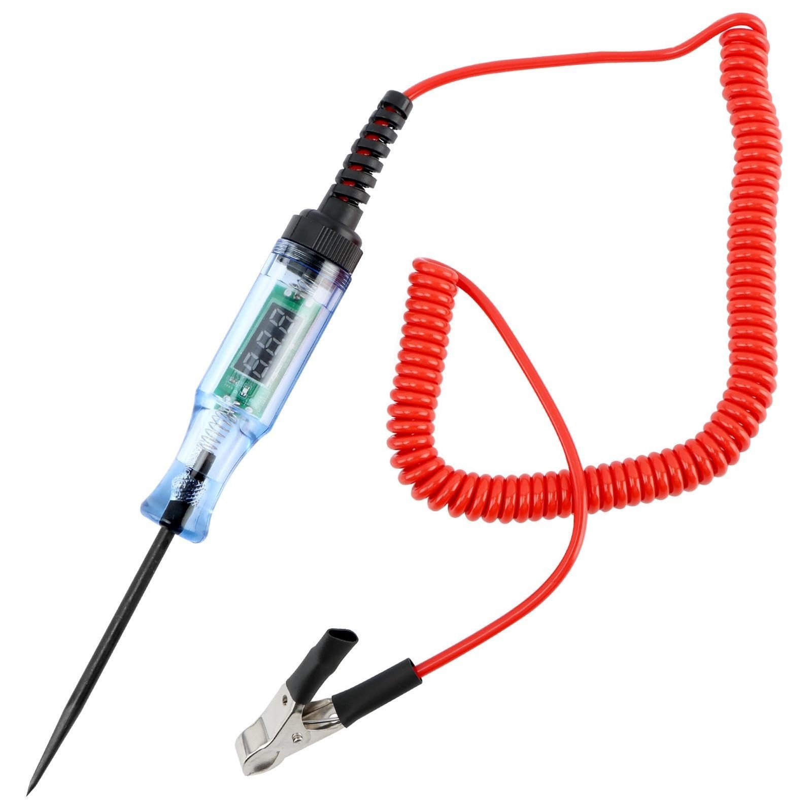 Automotive Test Light with 3-48V LED Digital Display, Auto Bidirectional Volt...