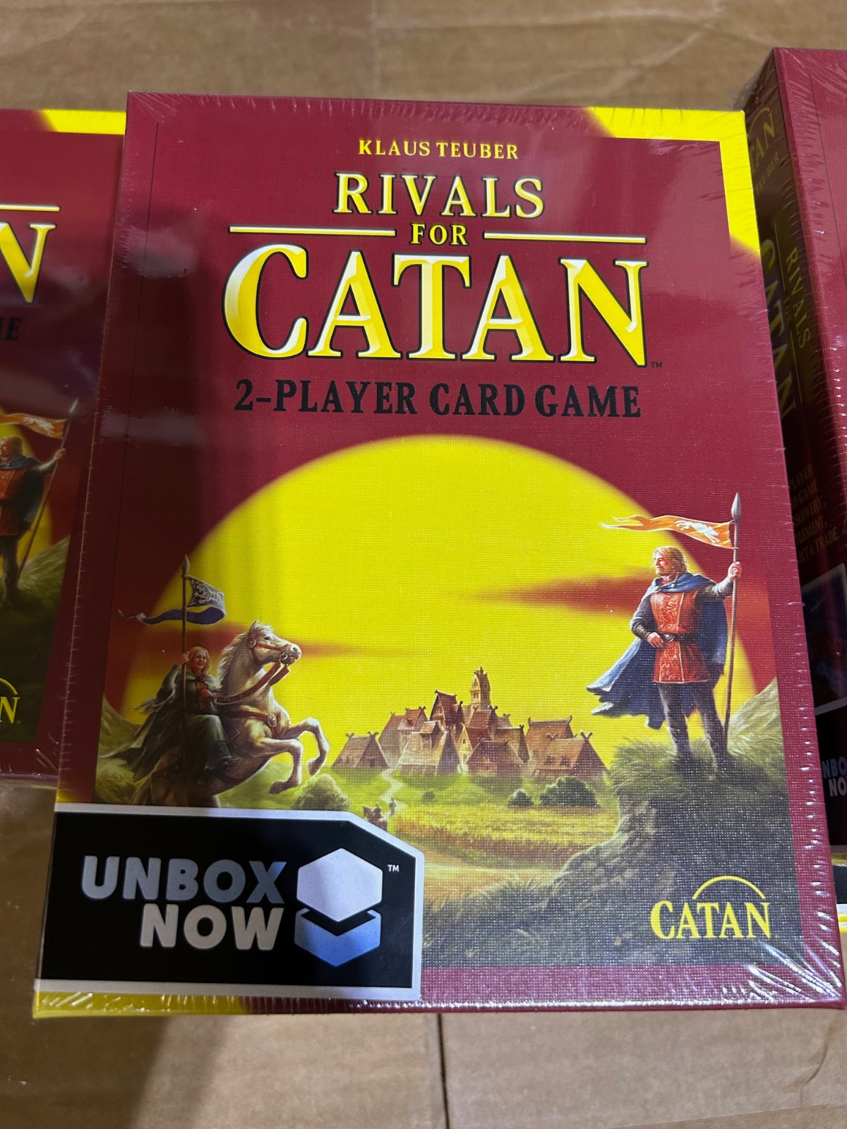 Rivals for Catan 2 player Stratagy Card Game Klaus Teuber CN3131 gift 2024 New