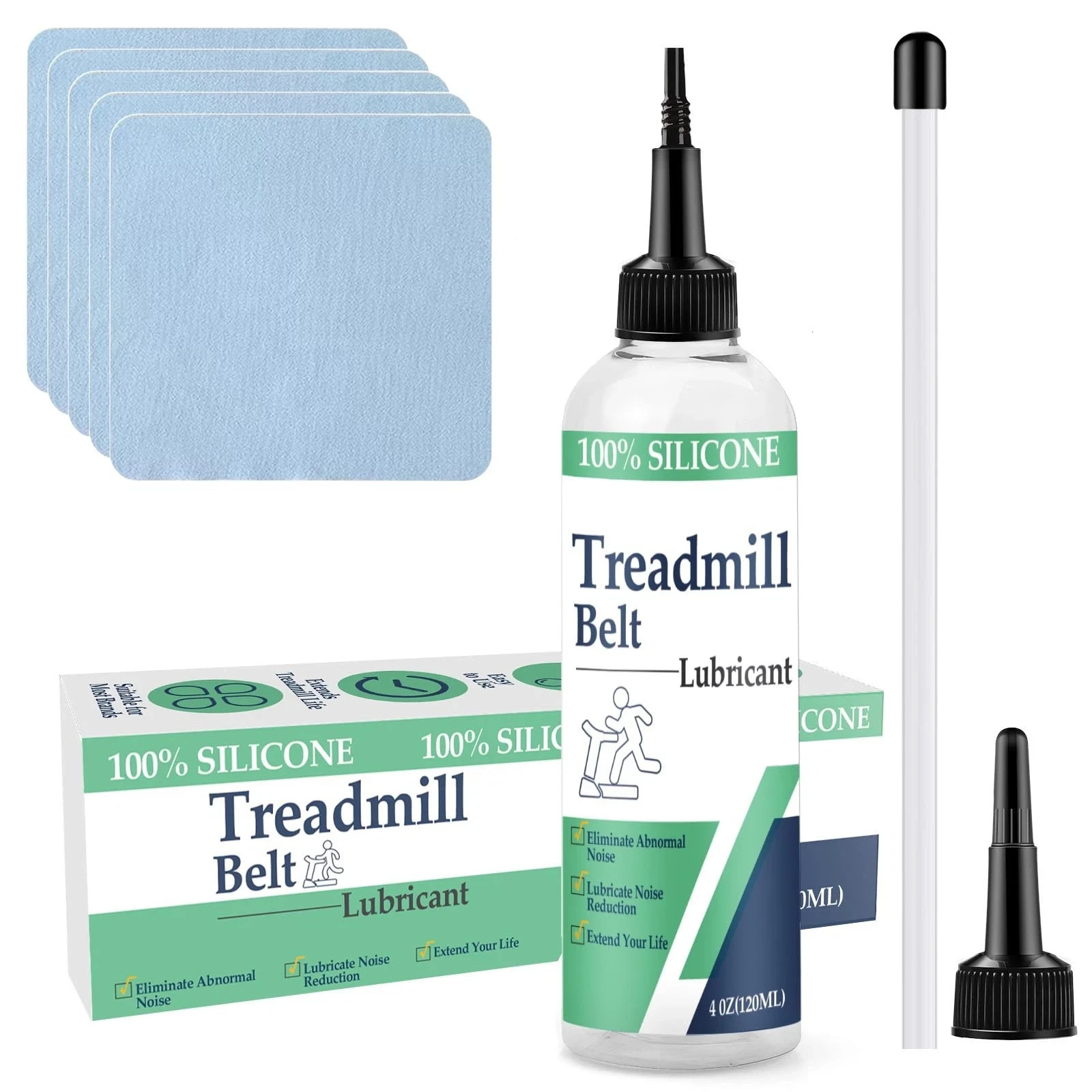100% Silicone Treadmill Lubricant – 4oz Treadmill Belt Oil