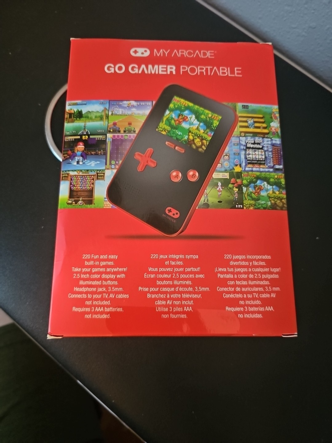 DreamGear GoGamer 220-Game System RED