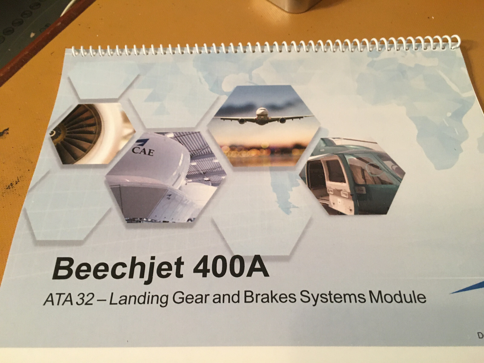 BeechJet 400A Landing Gear & Brakes Booklet Manual