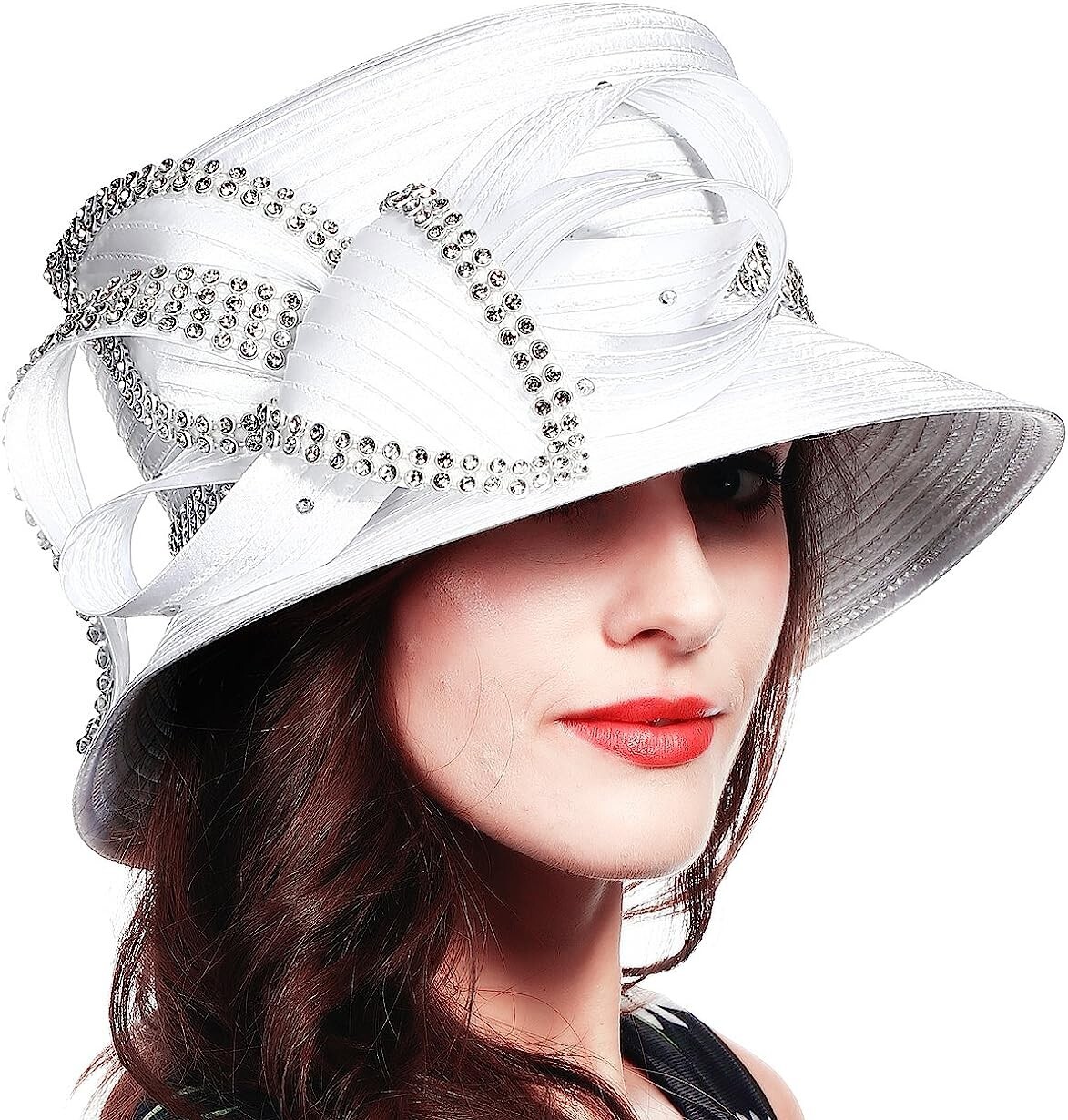 Women's Church Kentucky Dress Derby Hats for Women 5 COLORS