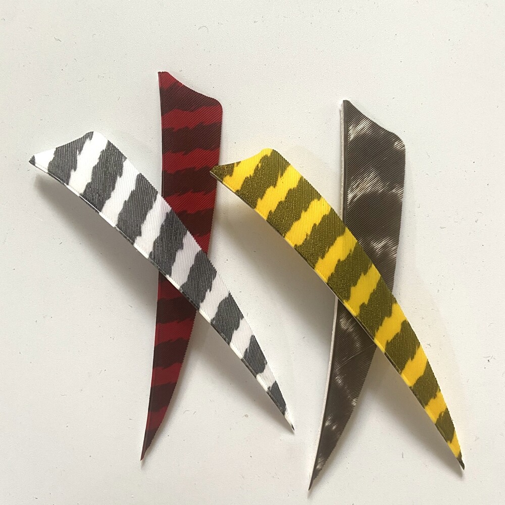 24X Archery Turkey Feathers 5in Right Wing Shield Fletching Making Hunting Arrow