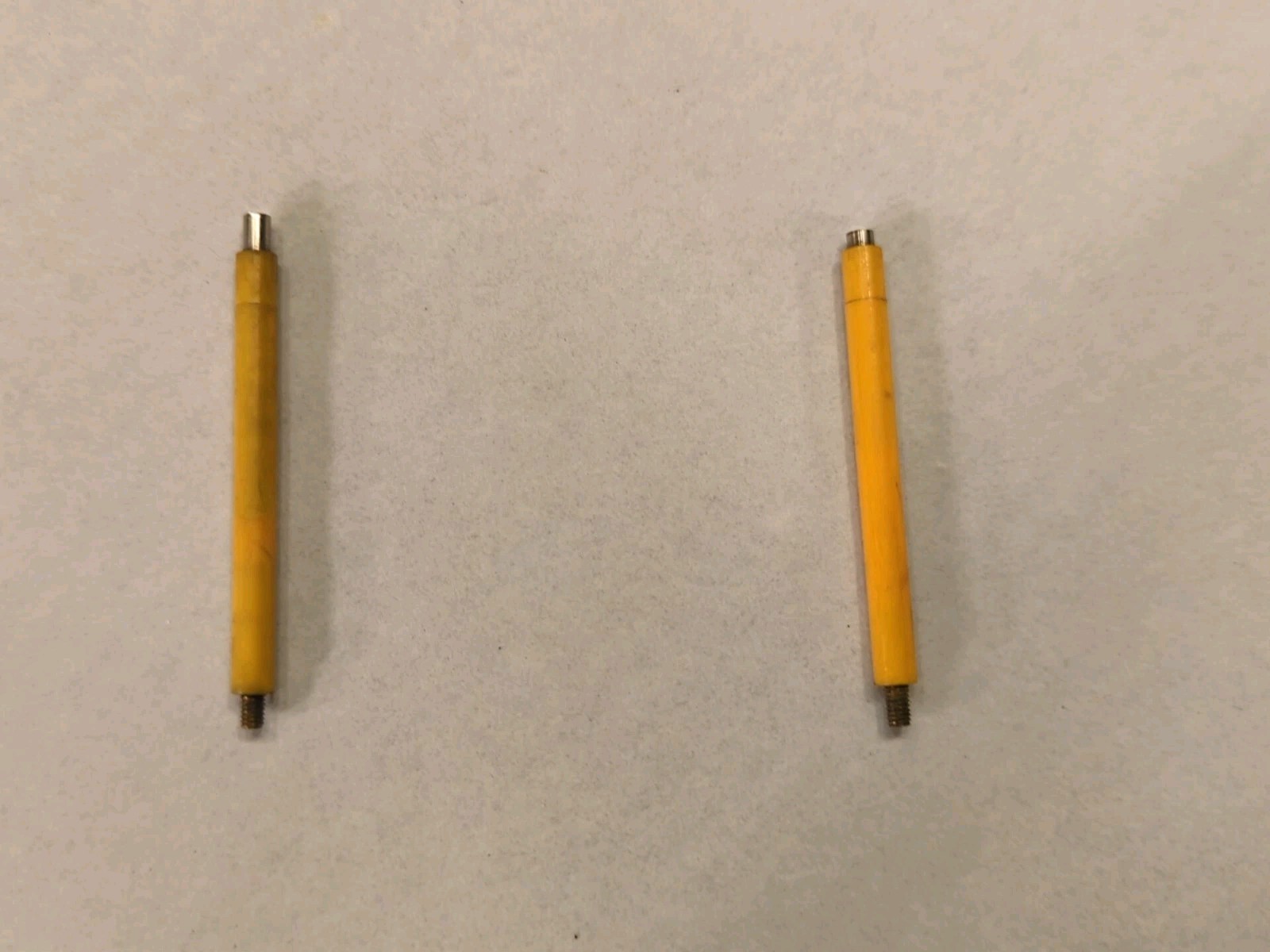 Vintage Threaded Dial Indicator Contact Point Magnetic Extensions (Qty 2)