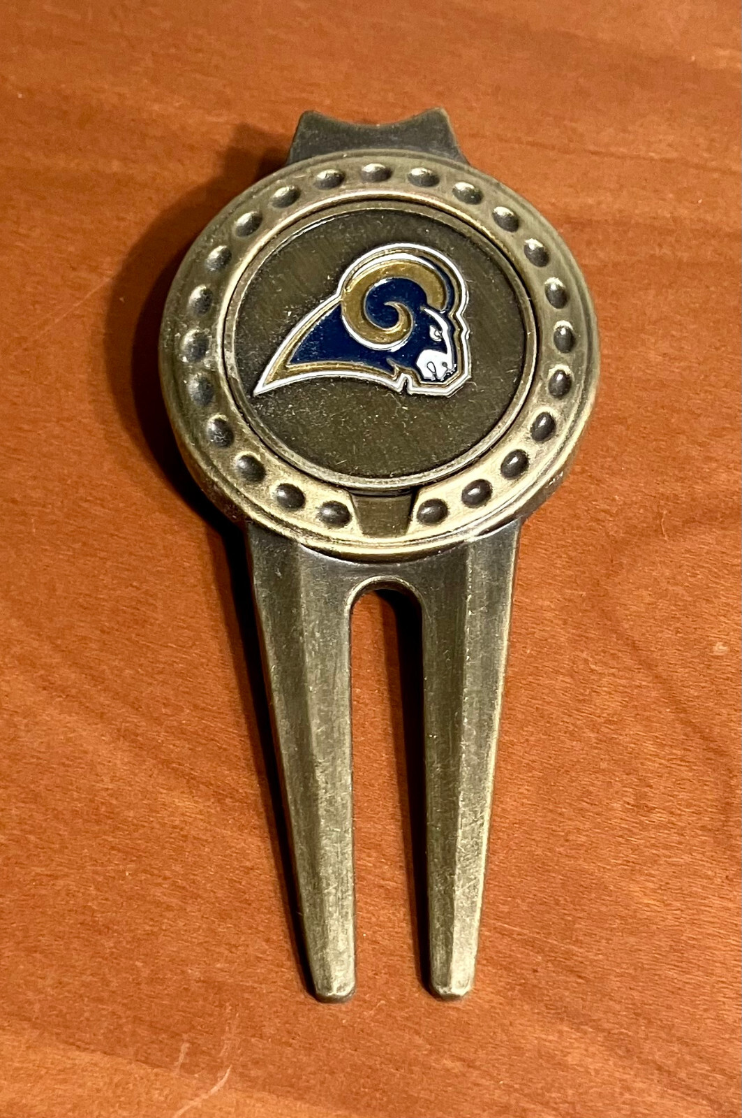 St. Louis Rams NFL Football Team Logo Golf Ball Mark & Divot Repair Tool