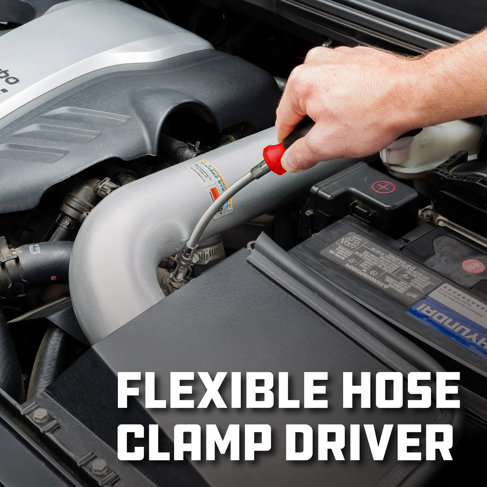 Powerbuilt Flexible Hose Clamp Nut Driver - 647769