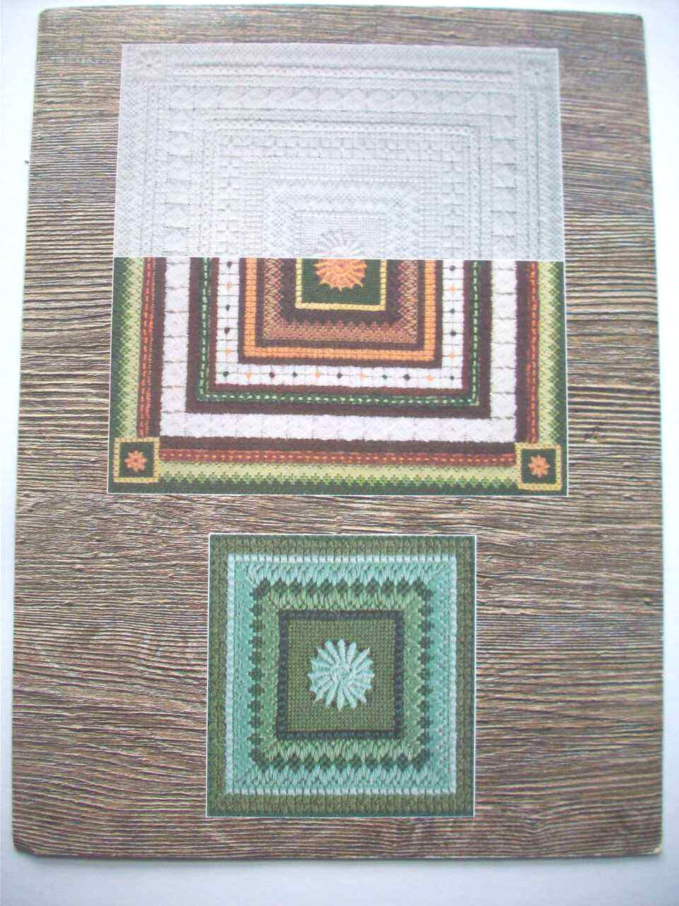 Needlepoint Primer Basic instructions 12 stitches shown