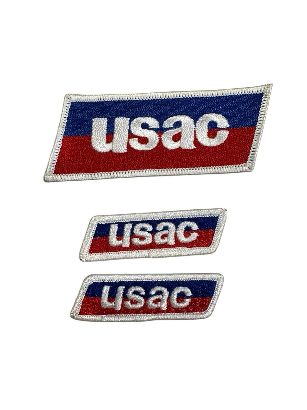 Vintage 1980s New Old Stock USAC United States Auto Club Patches Lot