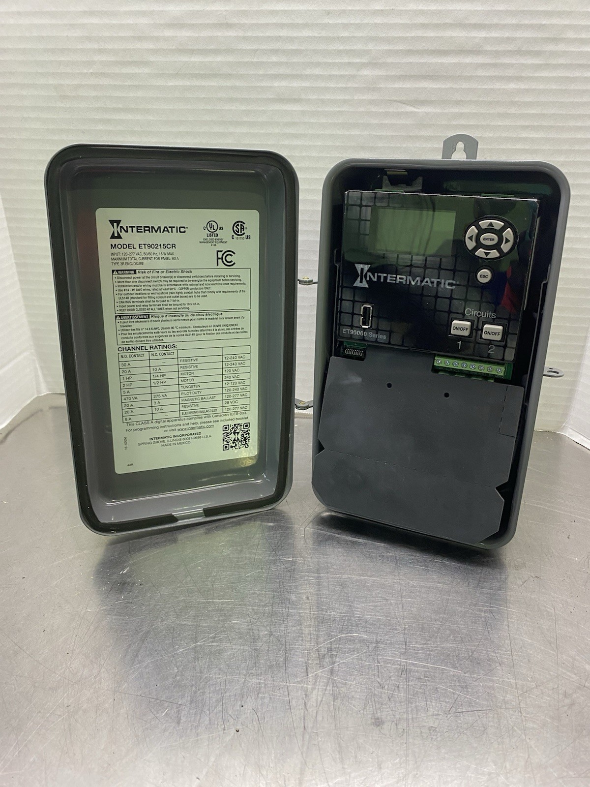 Intermatic Et90215cr Electronic Timer, Astro 365 Days, Spdt