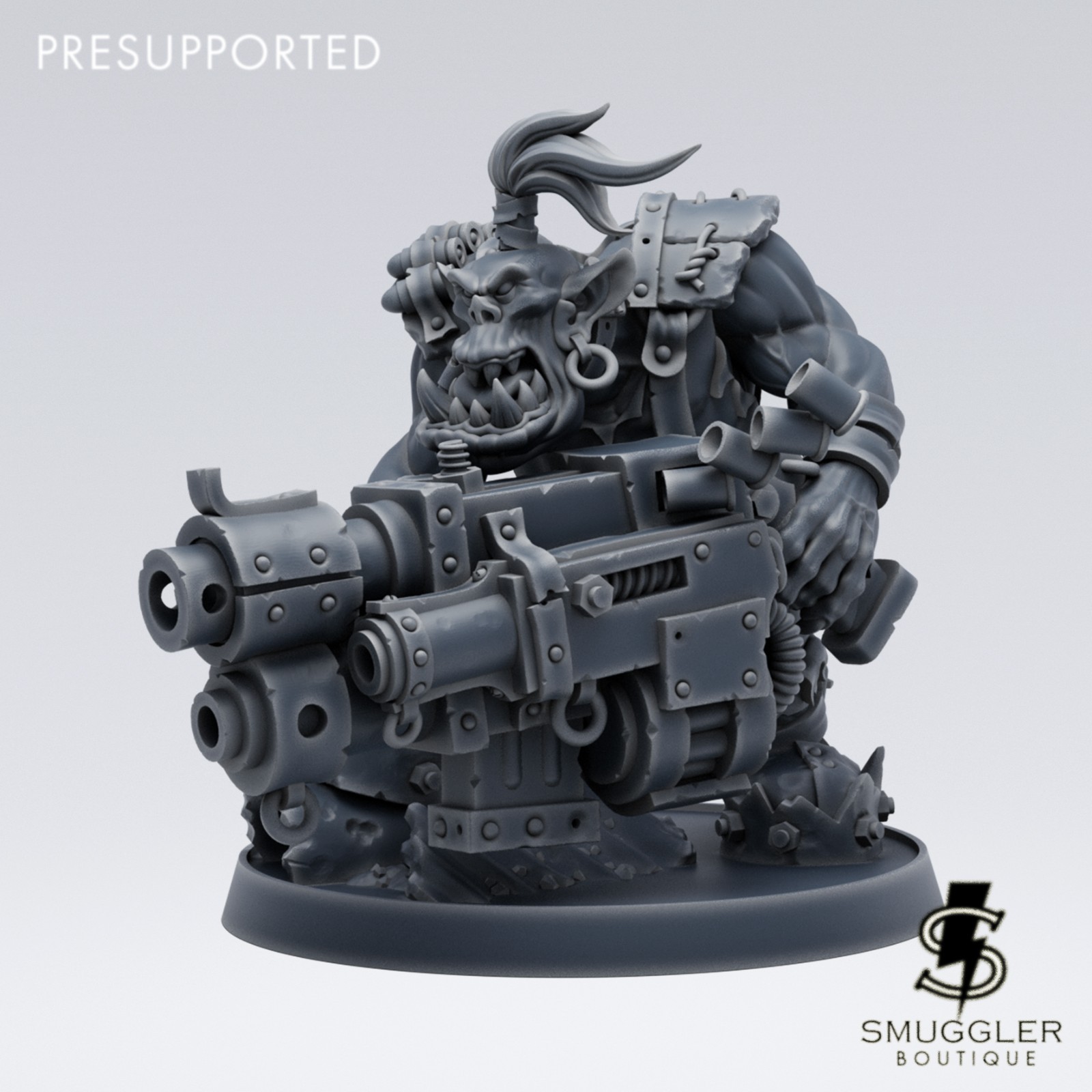 Krugg da Big Shoota Tabletop Sci Fi Wargaming Proxy Ork Smuggler Boutique