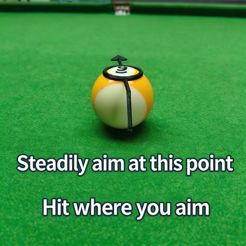 10Pcs Ball Position Marker Pool Billiard Training Guide for Intermediate Player