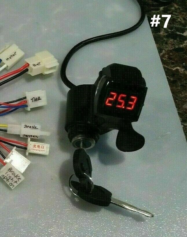 Razor E300 Variable Speed Kit - upgraded throttle, controller WITH BUILT IN KEY!