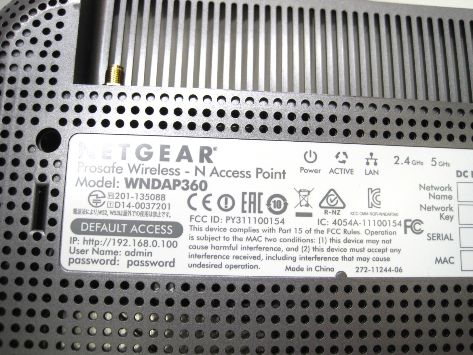 Set of 3 - Netgear Prosafe Wireless N Access Point WNDAP360