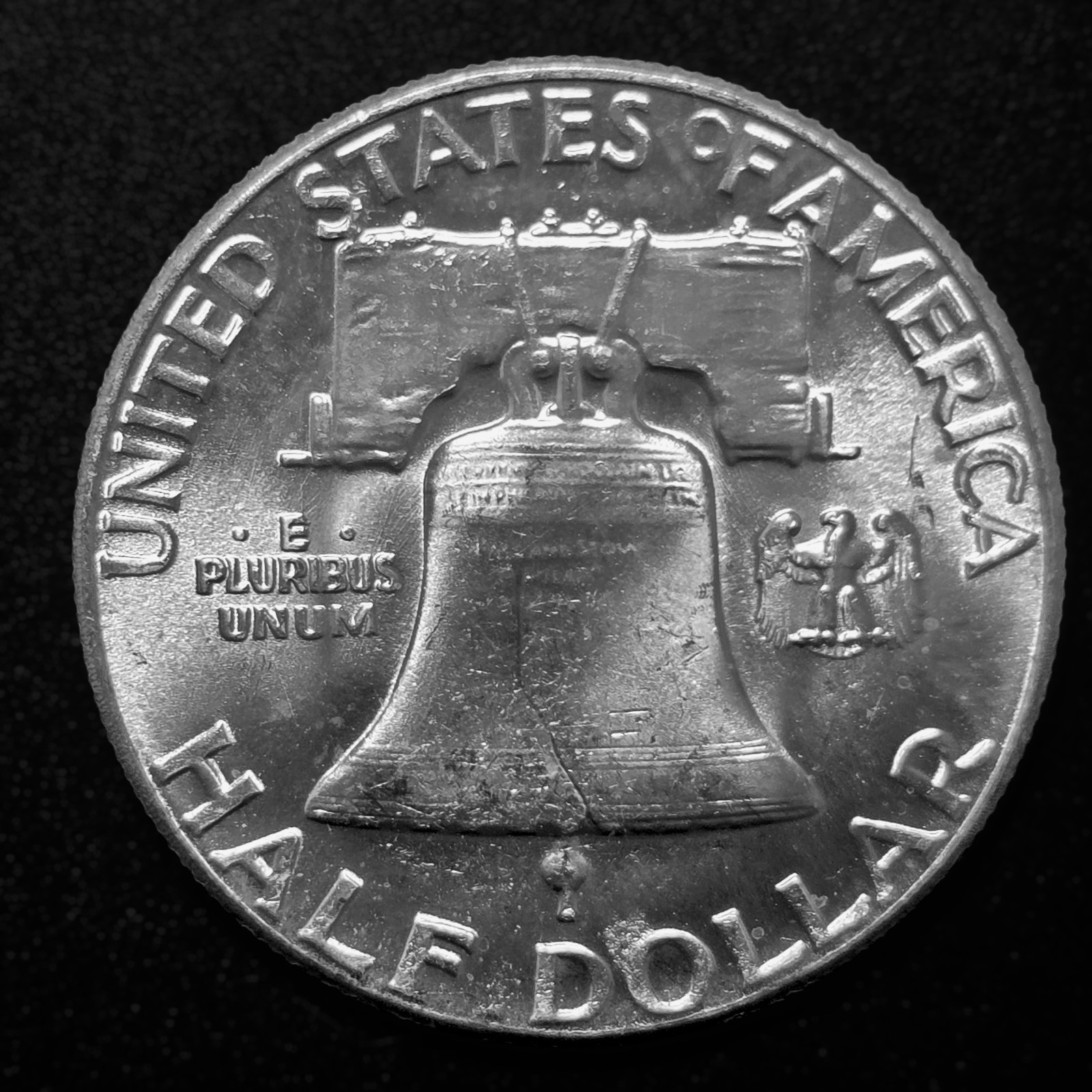 1961-P US Franklin Half 50c BU Unc 90% Silver