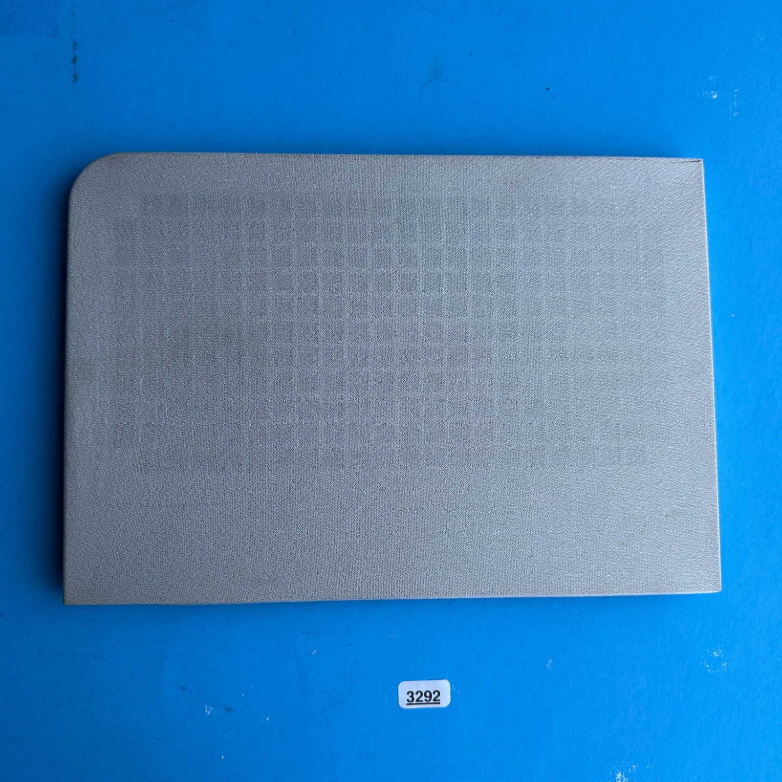 CASIO WK-220 Keyboard Used OEM Part: LEFT Speaker Cover Gray Mesh Fabric Screen