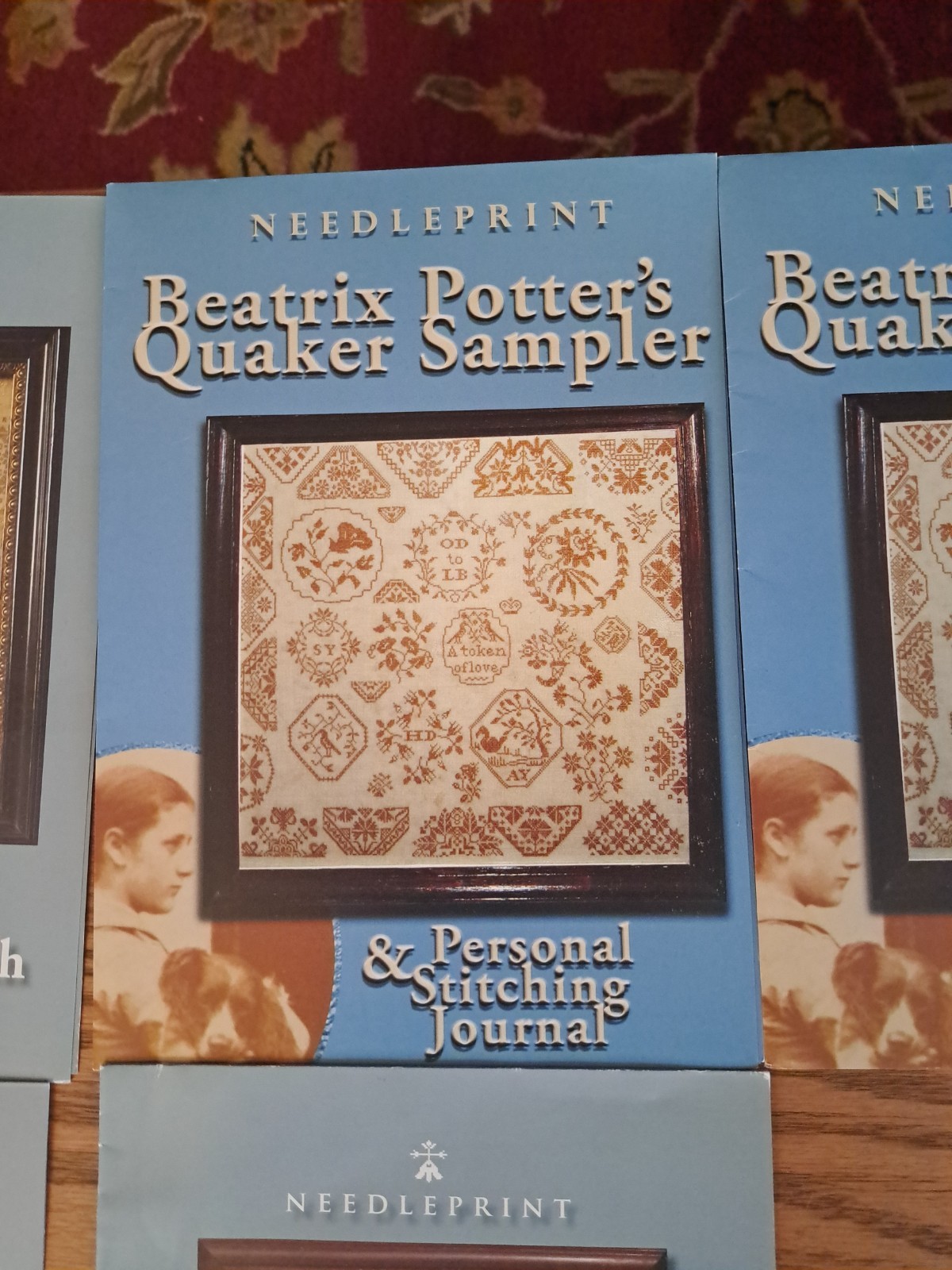 Needleprint Samplers Pattern Lot of 7
