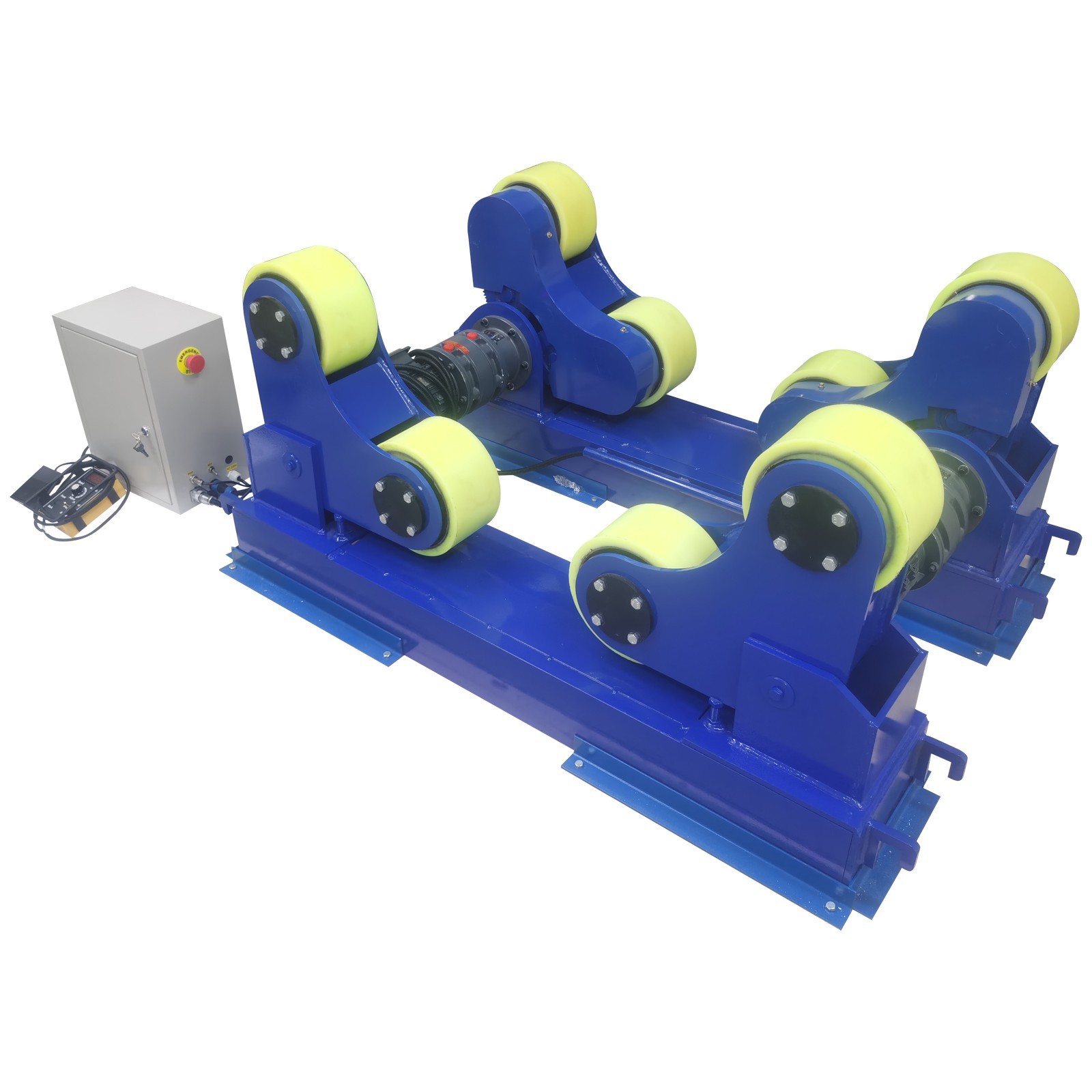 Heavy Duty 5T Self-Adjusting Welding Rotator 220V Remote Control Variable Speed