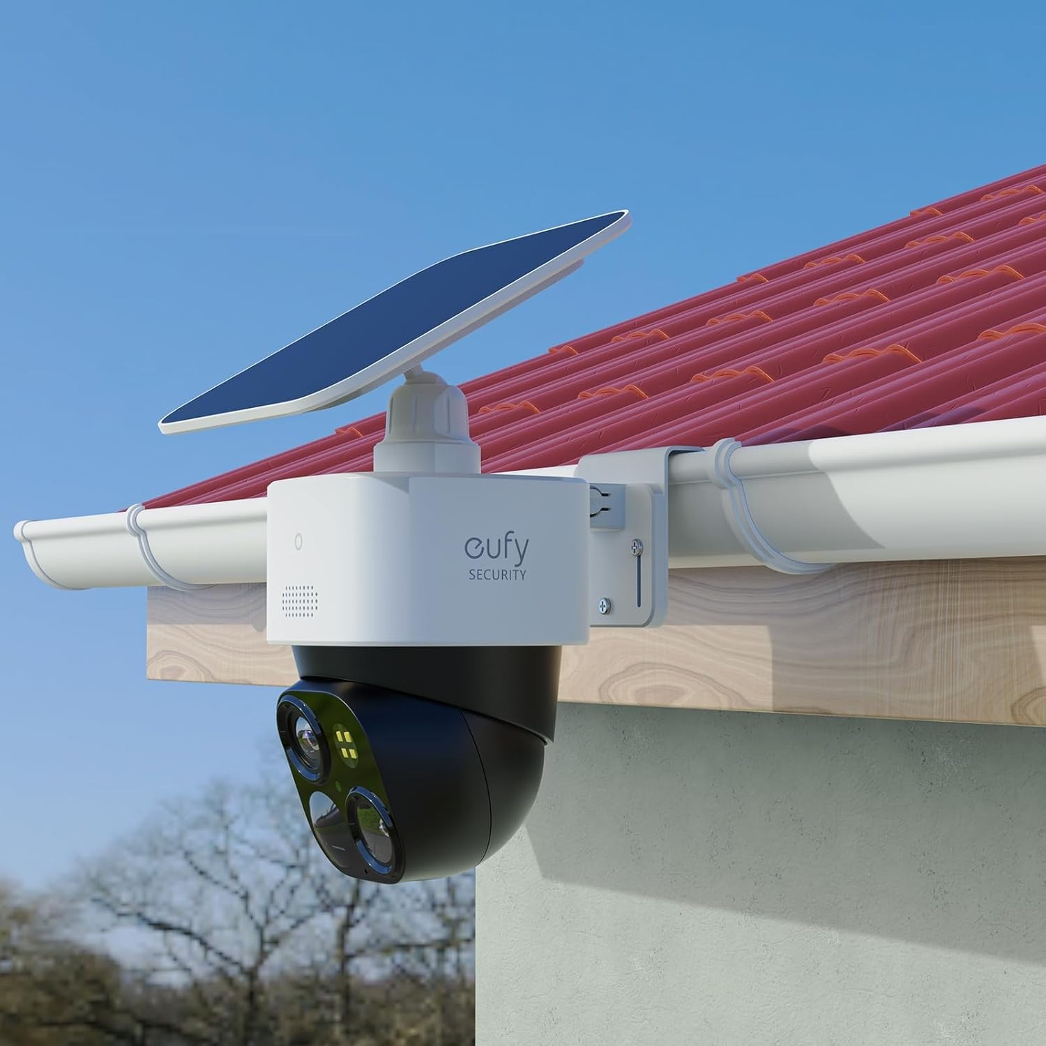 4W Solar Panel for Eufy Security Solocam S340, Weatherproof (Only Solar Panel)