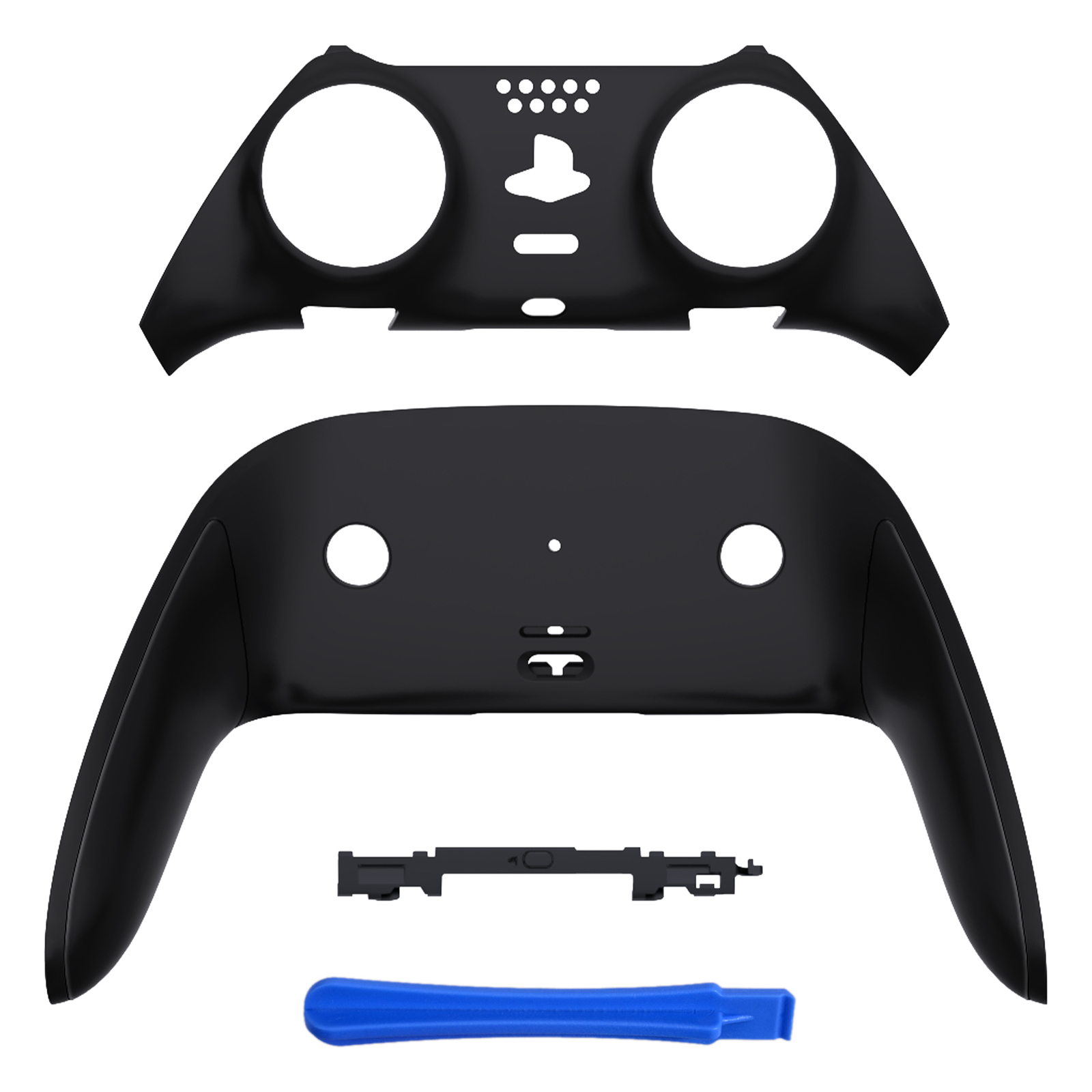 Front Bottom Replacement Decorative Trim Shell Cover DIY For PS5 Edge Controller
