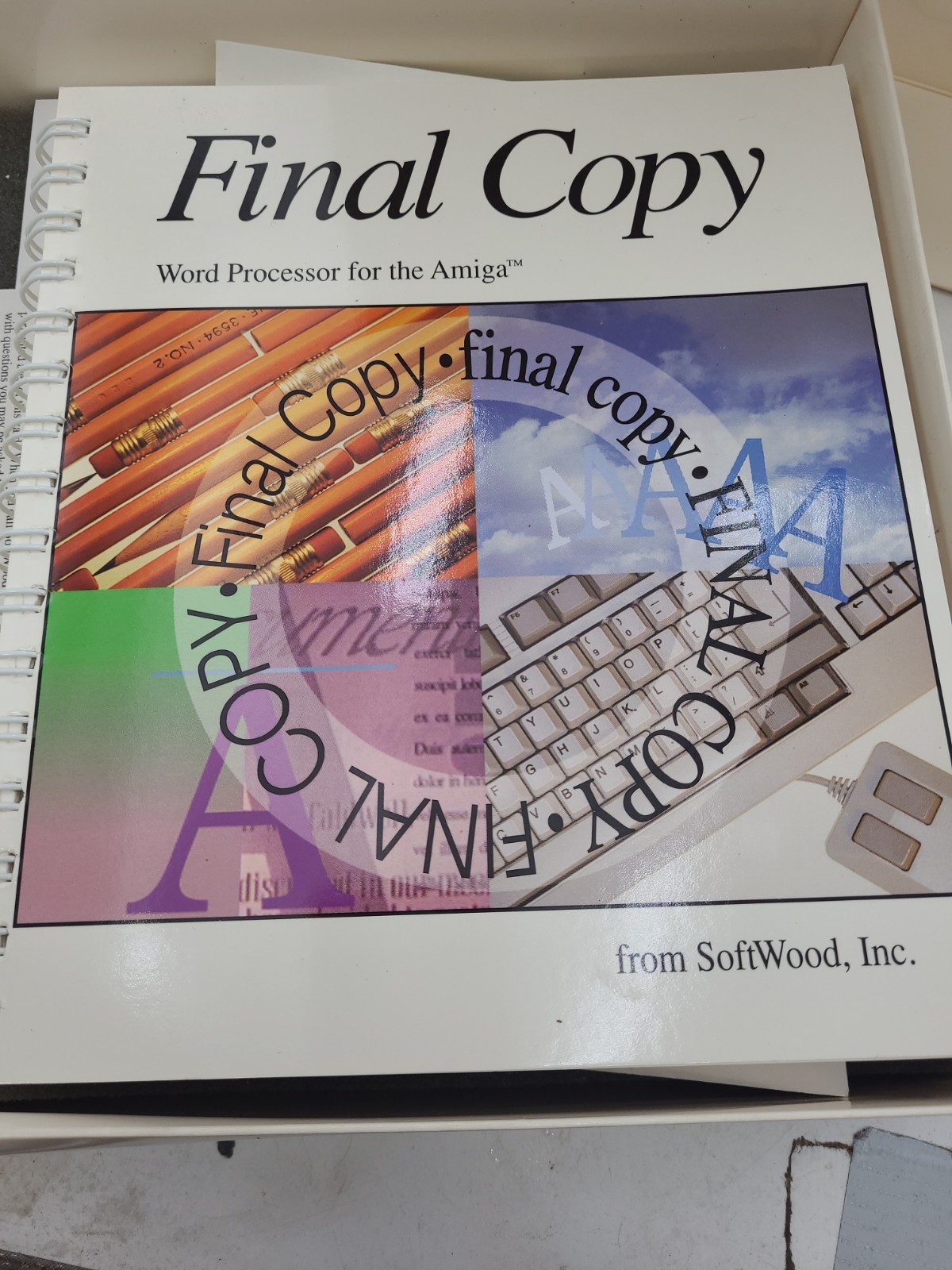 Commodore Amiga Final Copy II Word Processor on 3.5" Disks Read