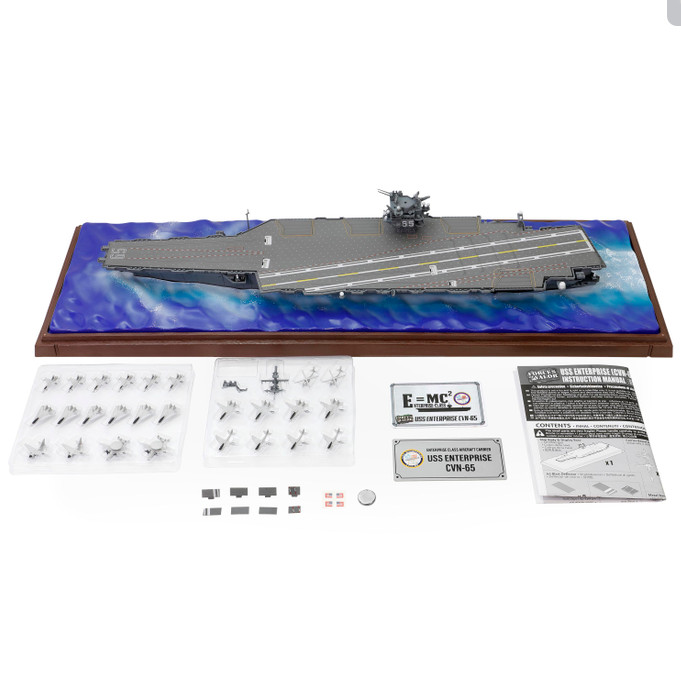 FOV1/700 USS  Enterprise (CVN-65)  Waterline Version static model
