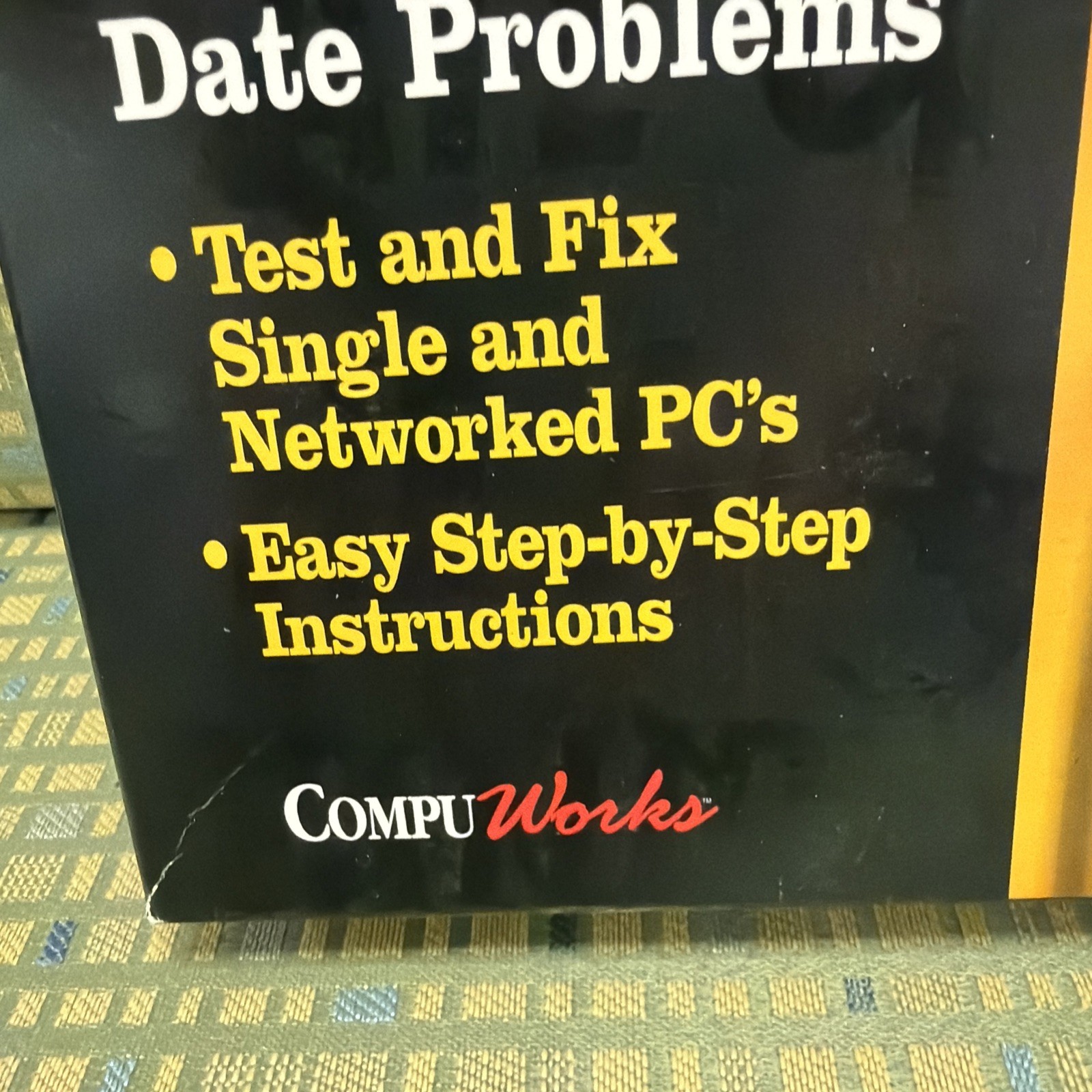 CompuWorks Yes Y2K Find & Fix PC Hardware Year 2000 Date Problems - Sealed