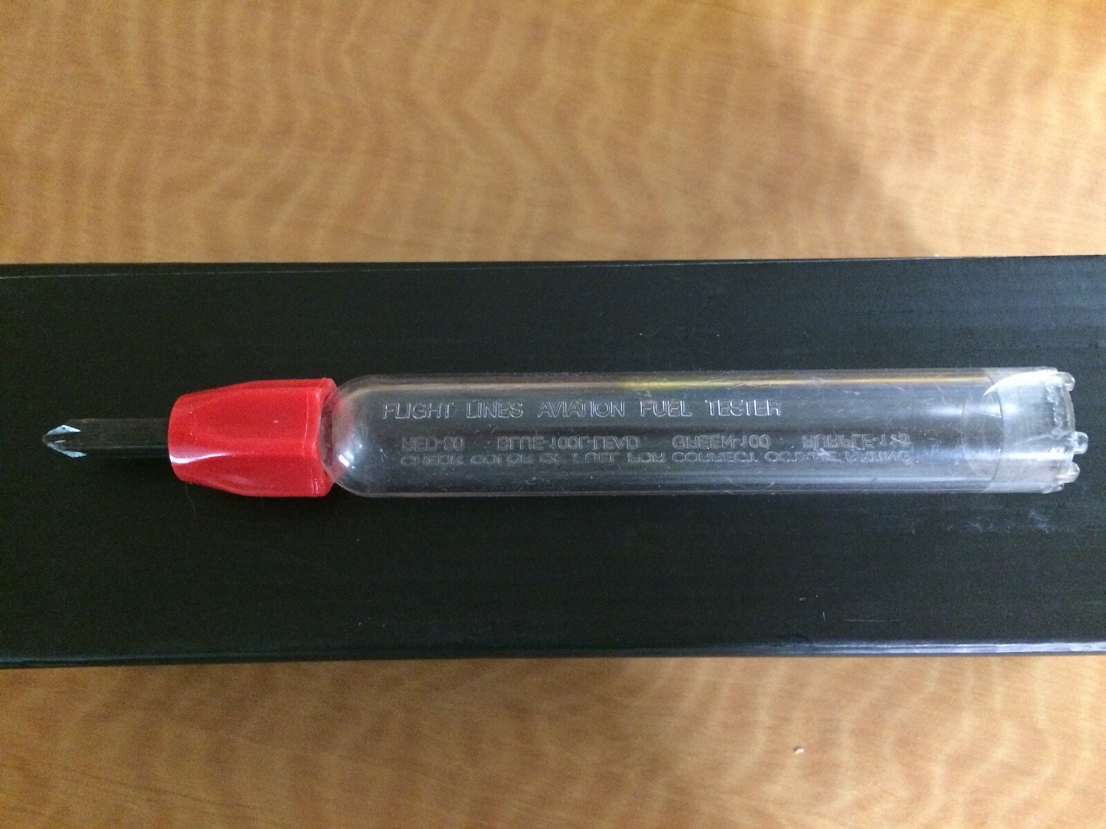 Vintage Flight Lines Aviation Fuel Tester