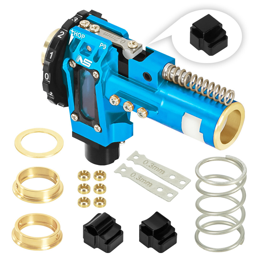 NexxSpeed CNC Aluminum Hopup Chamber (BLUE) for M4