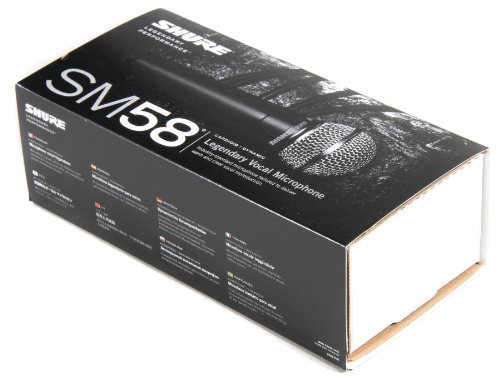 Shure SM58-LC Dynamic Handheld Vocal Microphone