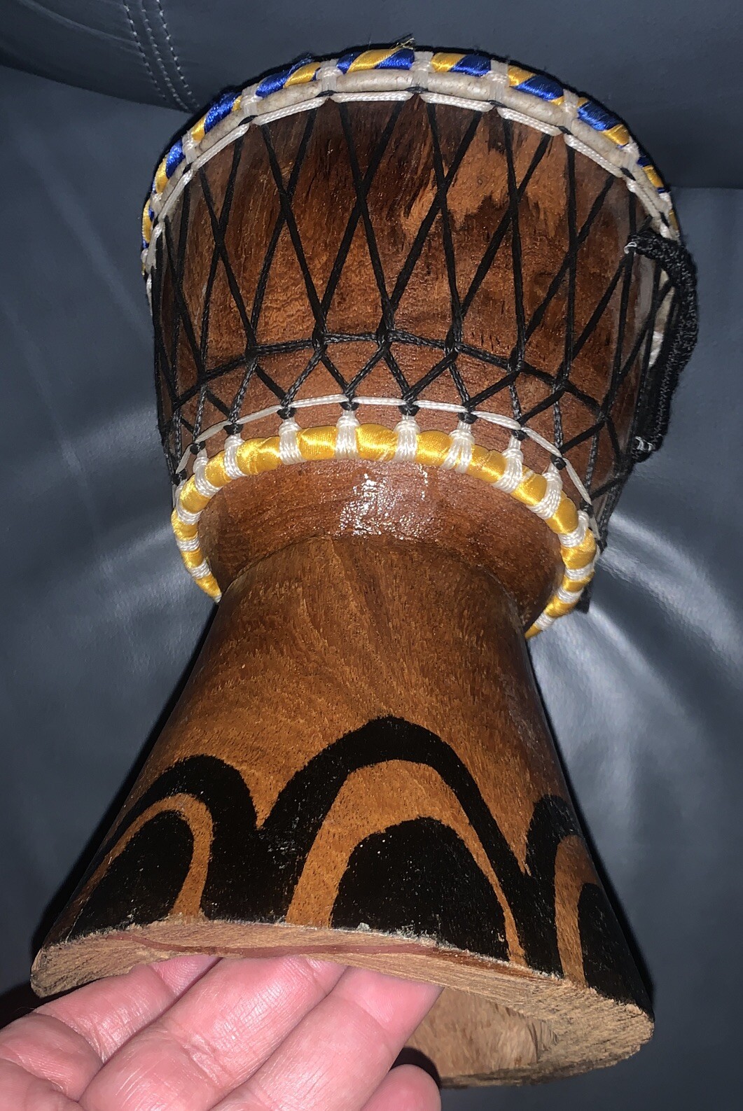 D'Jembe Drum African Drum 10 inch tall BONGO DRUM