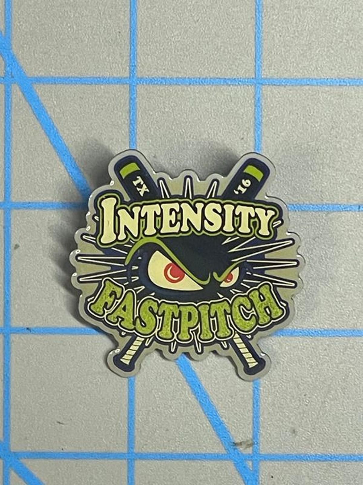 Intensity Fastpitch TX Texas 2016 '16 Enamel Lapel Pin