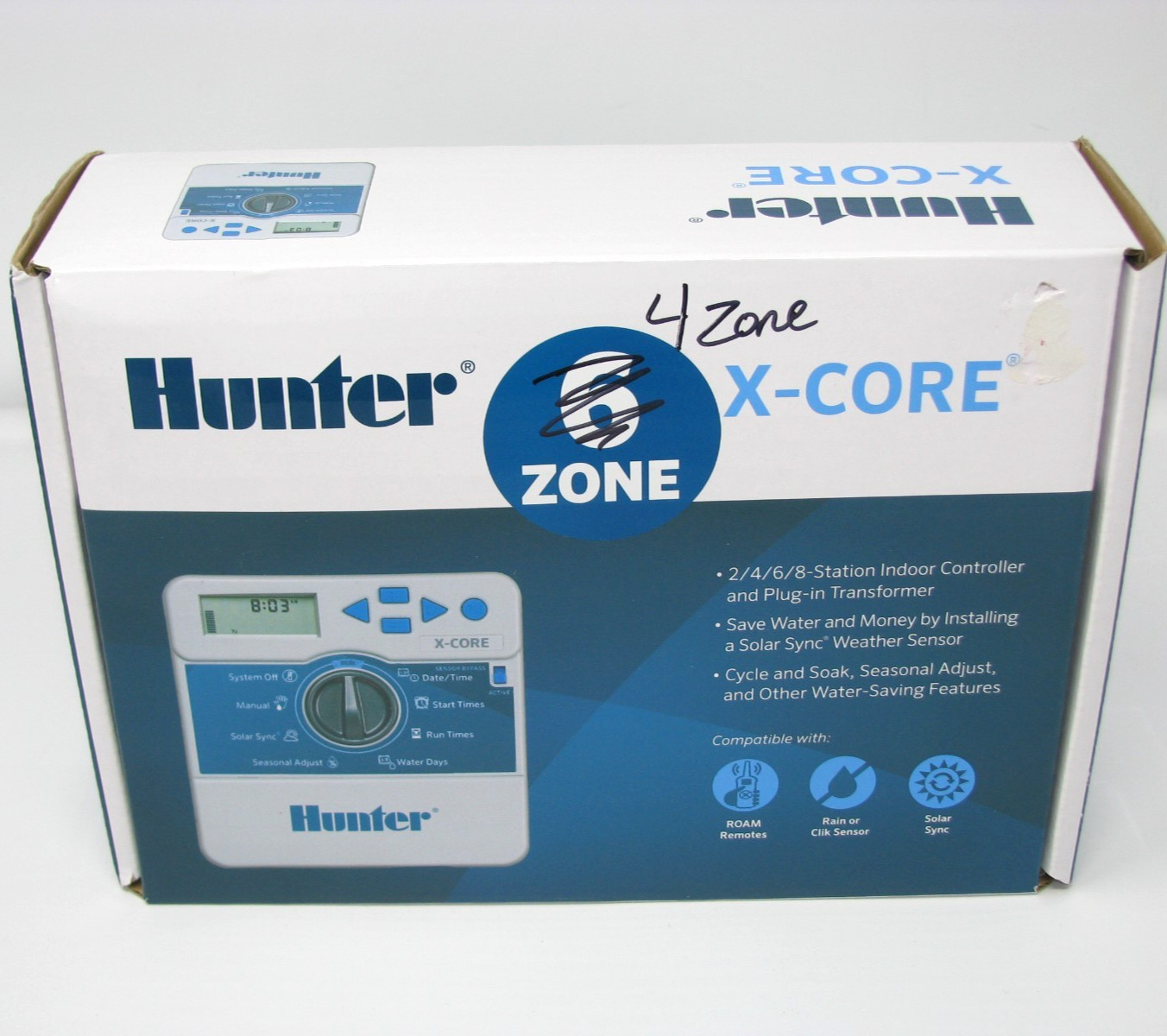 Hunter X-Core 4-Station Zone XC-400i Sprinkler Irrigation Timer Controller